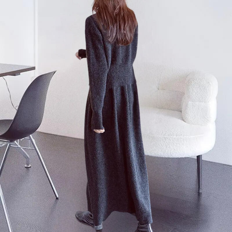 KALEA - Warmes Strickset für Damen mit Rock
