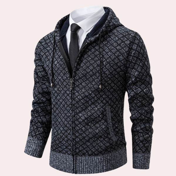 Bequemes, Warmes Herren-Hoodie mit Kapuze