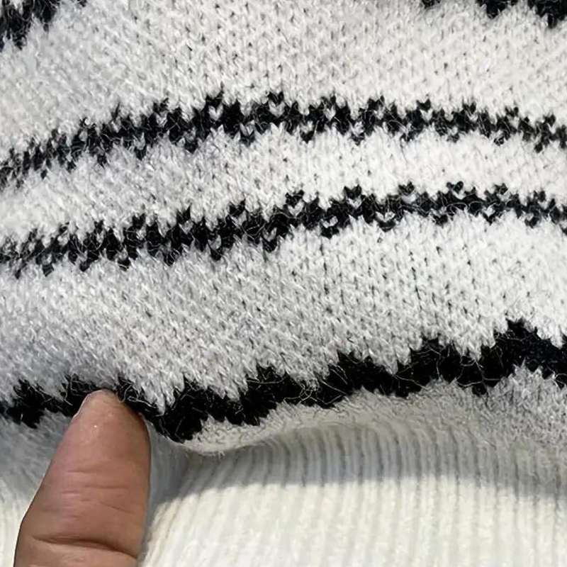 Warme Weiche Strickpullover für Herren