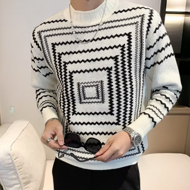Warme Weiche Strickpullover für Herren