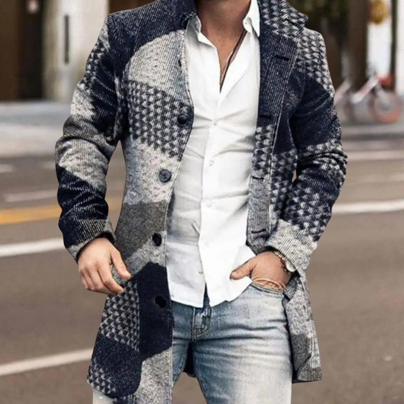 Warme und elegante Winterjacke für Herren