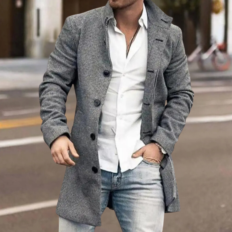 Warme und elegante Winterjacke für Herren