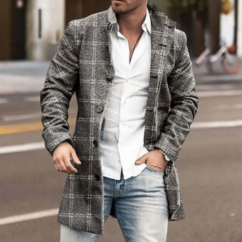 Warme und elegante Winterjacke für Herren