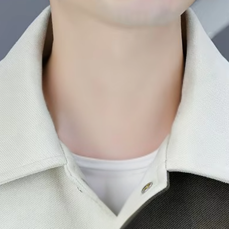 Elegante Jacke mit Farbkontrast für Männer