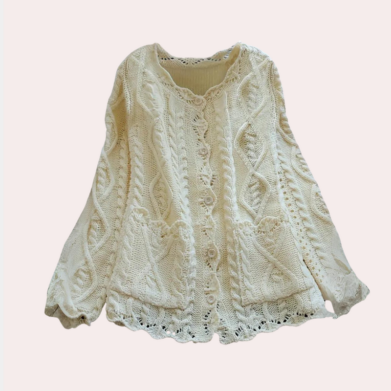 AILANA - Anspruchsvolle Strickjacke für Frauen