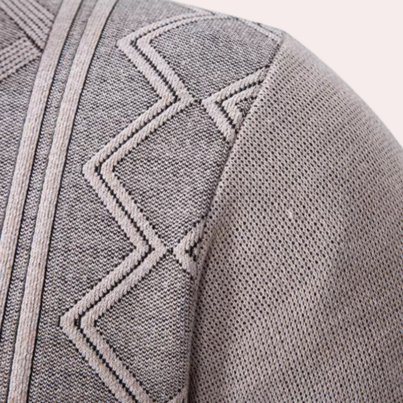 Bequemes, elegantes Strickjacke für Herren