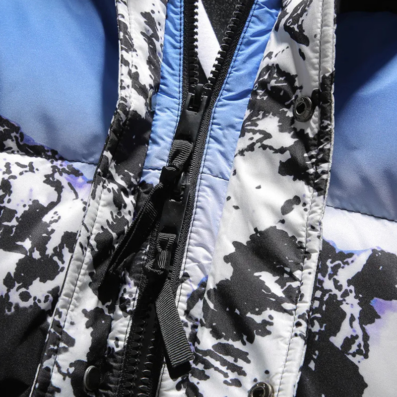 Warme Herren Winterjacke für Abenteuer