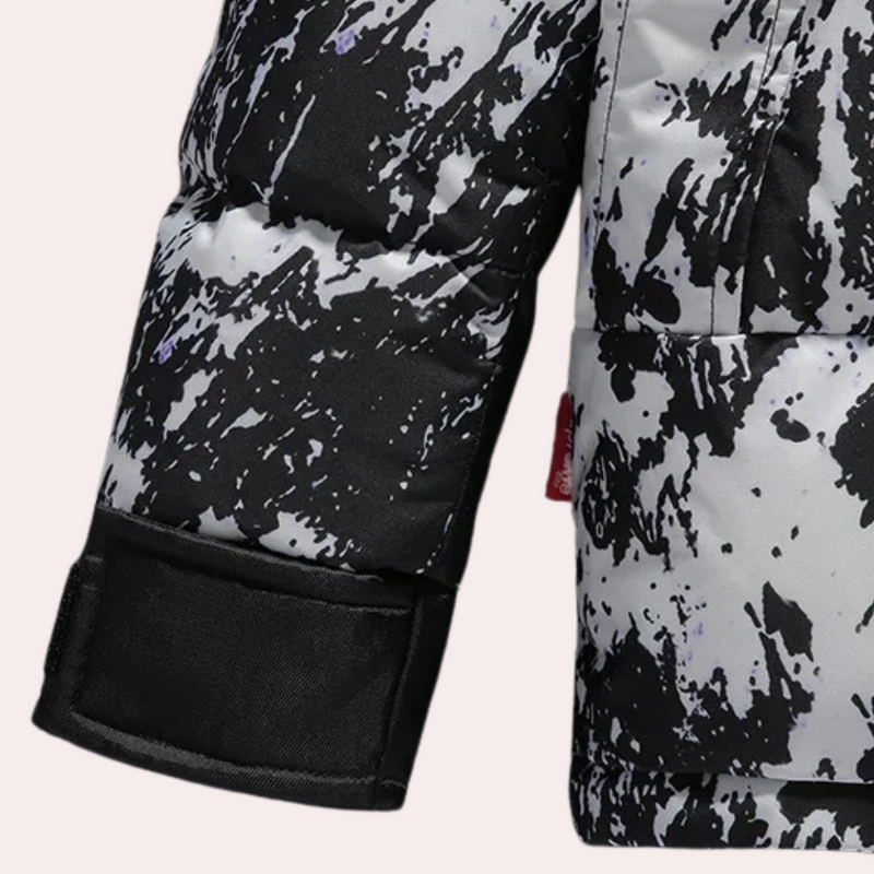 Warme Herren Winterjacke für Abenteuer