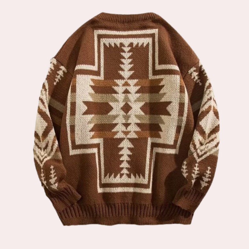 Bequeme warme Strickpullover für Herren