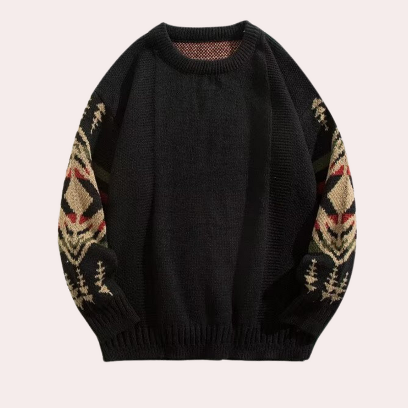 Bequeme warme Strickpullover für Herren