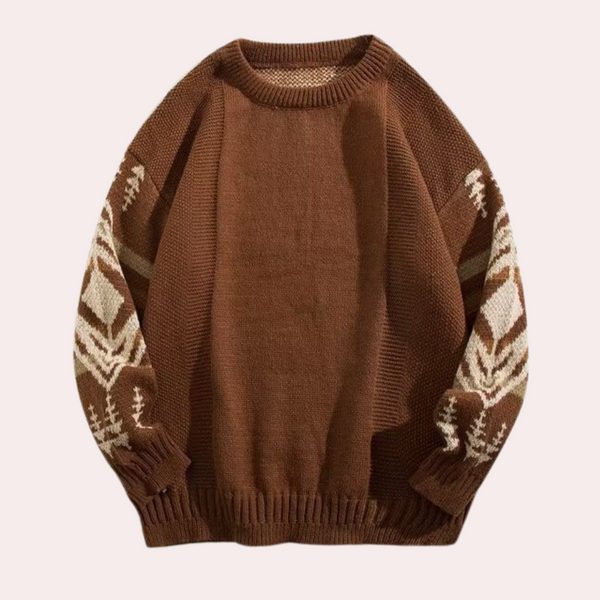Bequeme warme Strickpullover für Herren