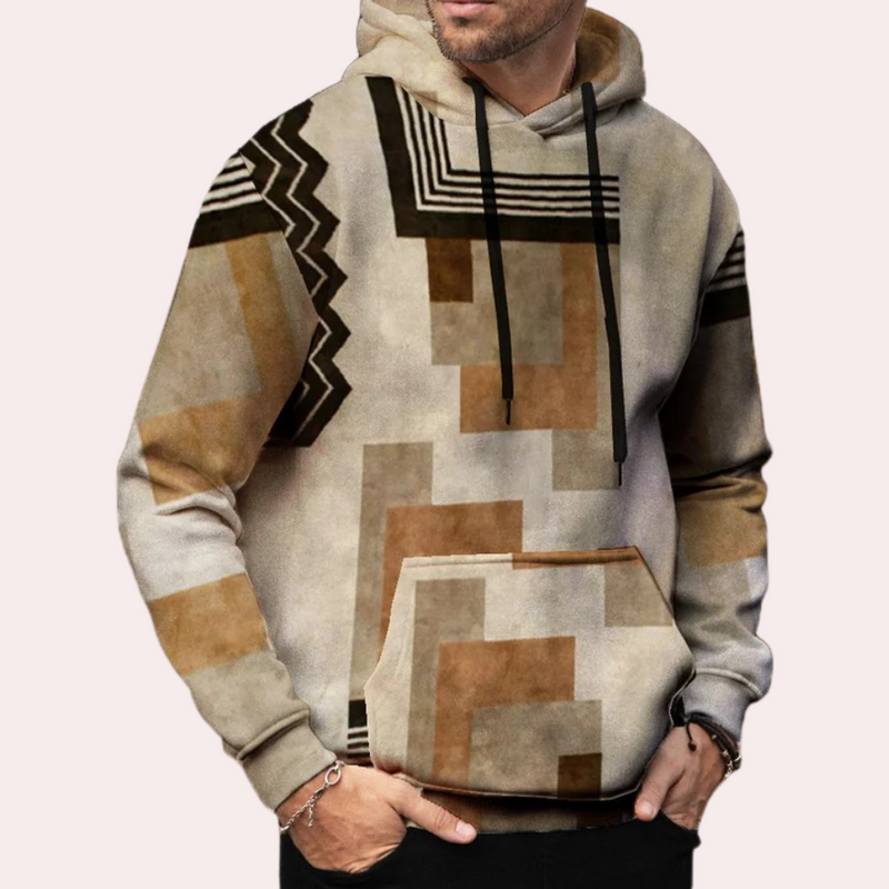 Bequemer Kapuzenpullover für Herren