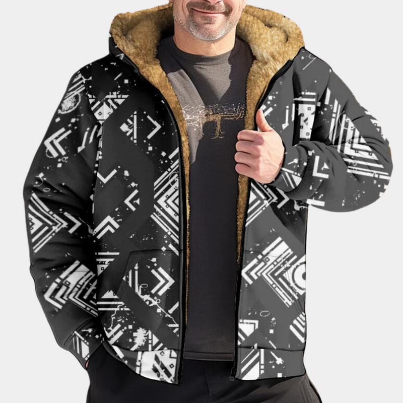 Warme Winterjacke für Herren