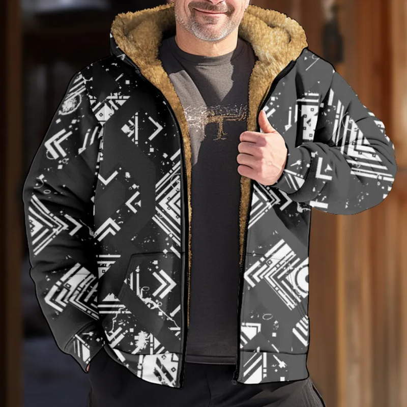 Warme Winterjacke für Herren