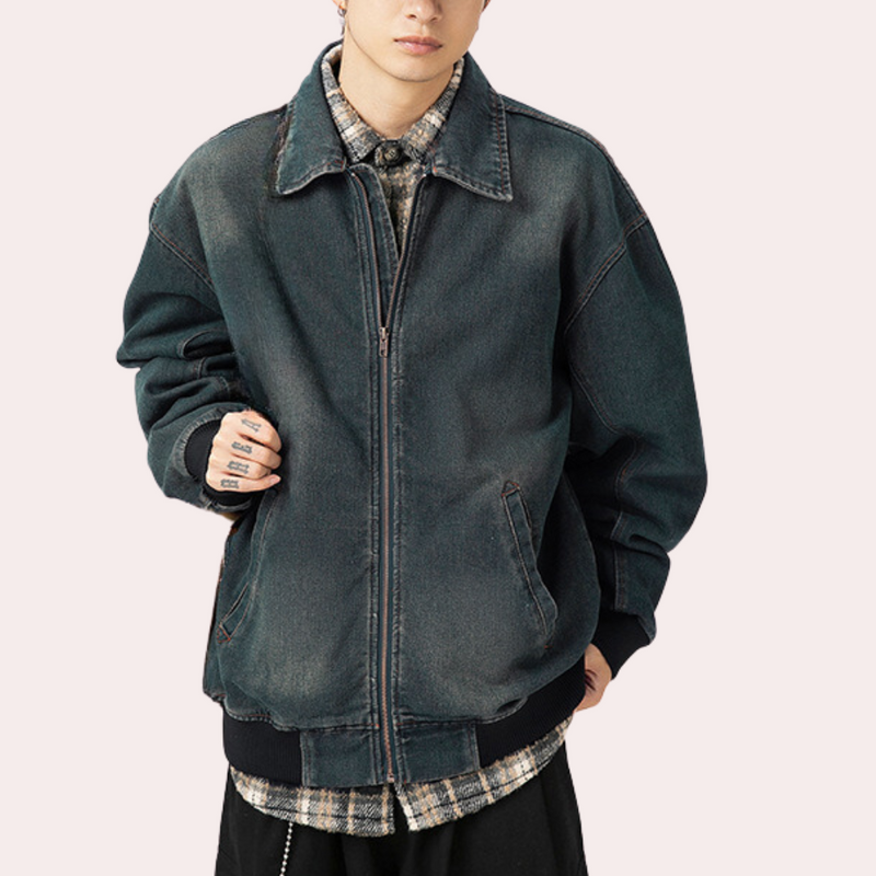 Elegante Jeansjacke für Männer