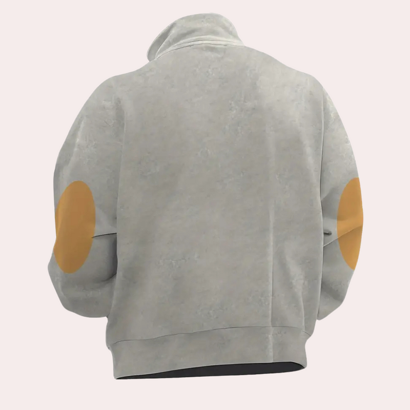 Bequemer Retro-Sweatshirt für Herren
