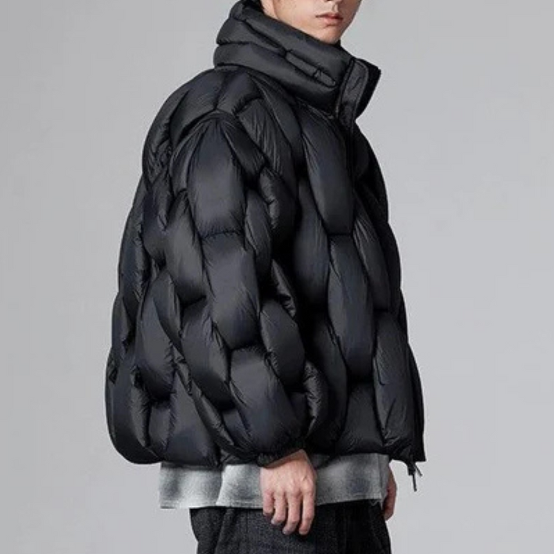 Stylische und warme Pufferjacke für Männer