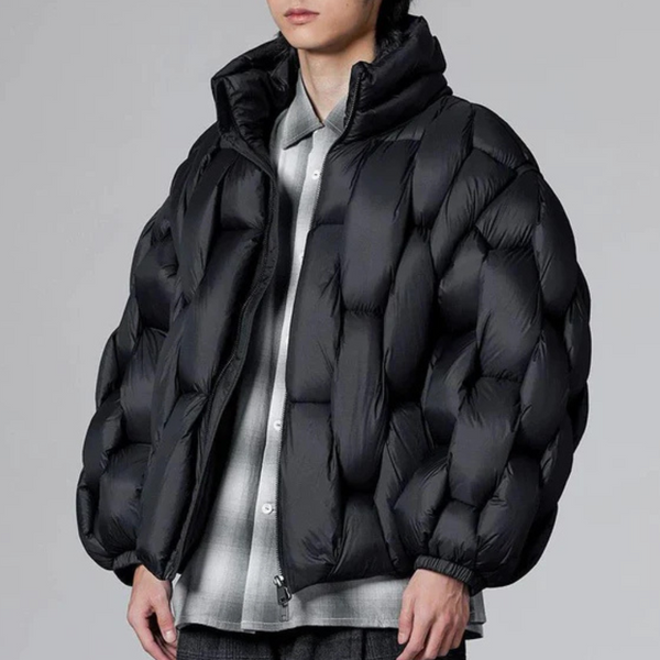 Stylische und warme Pufferjacke für Männer