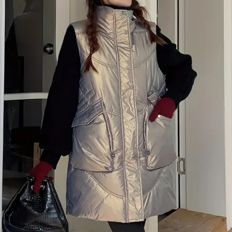 Schicke und warme Damenstrickjacke