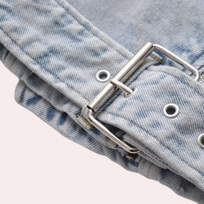 Modische und bequeme Jeansjacke für Frauen