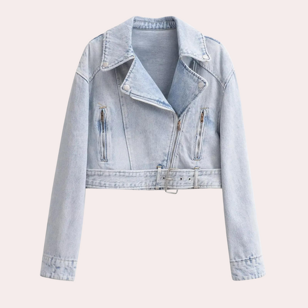 Modische und bequeme Jeansjacke für Frauen