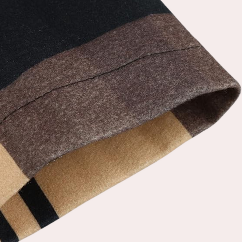 Eleganter warmer Mantel für Männer