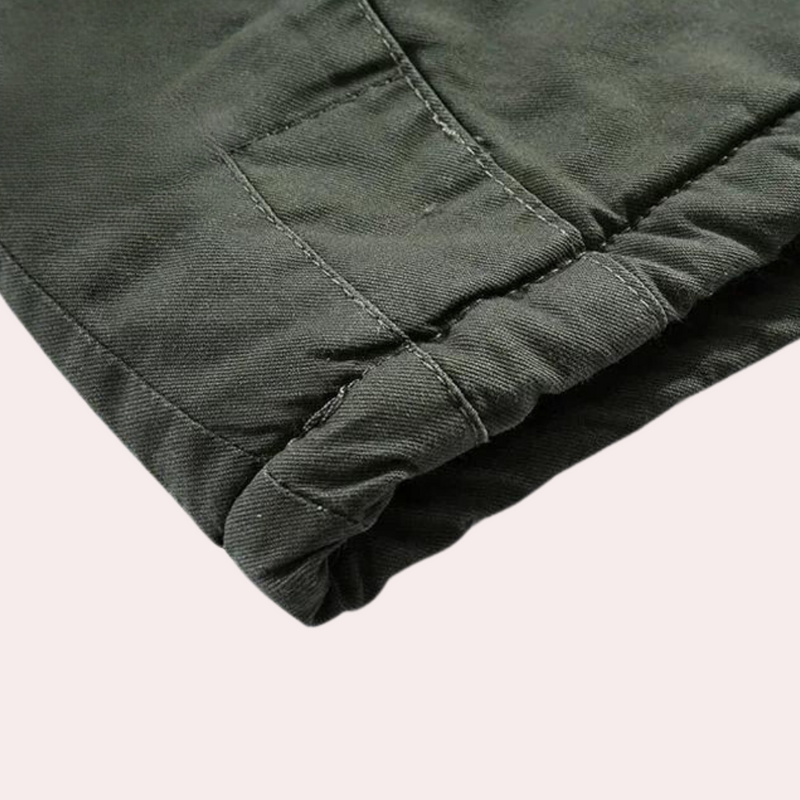 Warmer Herren Winterjacke mit Kapuze