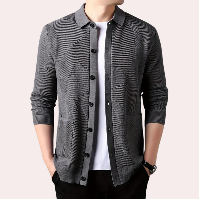 Weiches Strickjacke für Herren