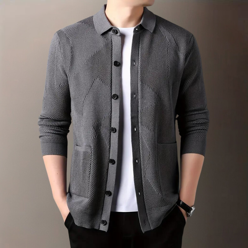 Weiches Strickjacke für Herren