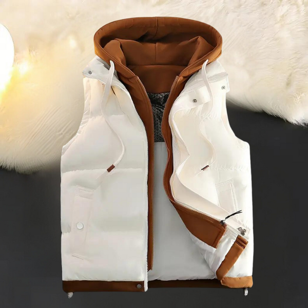 Stylisches und leichtes Herren Kapuzenweste