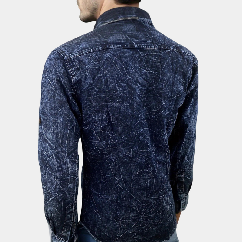 BILLY - Klassisches Denim Hemd für Herren