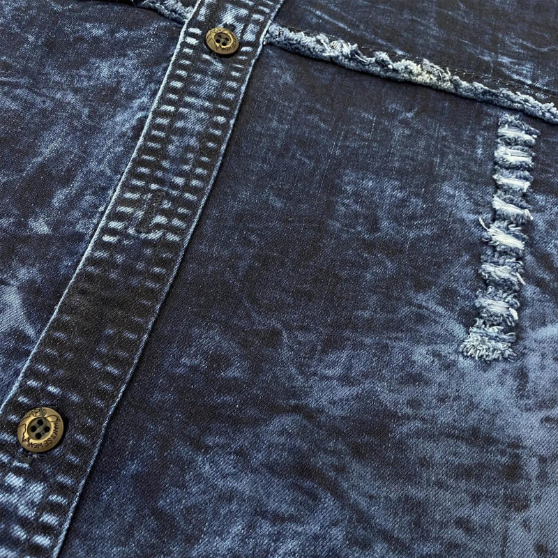 BILLY - Klassisches Denim Hemd für Herren