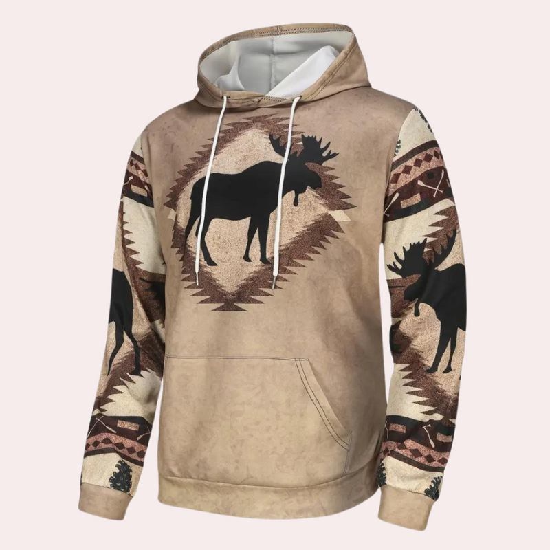 Bequemer Kapuzenpullover für Herren