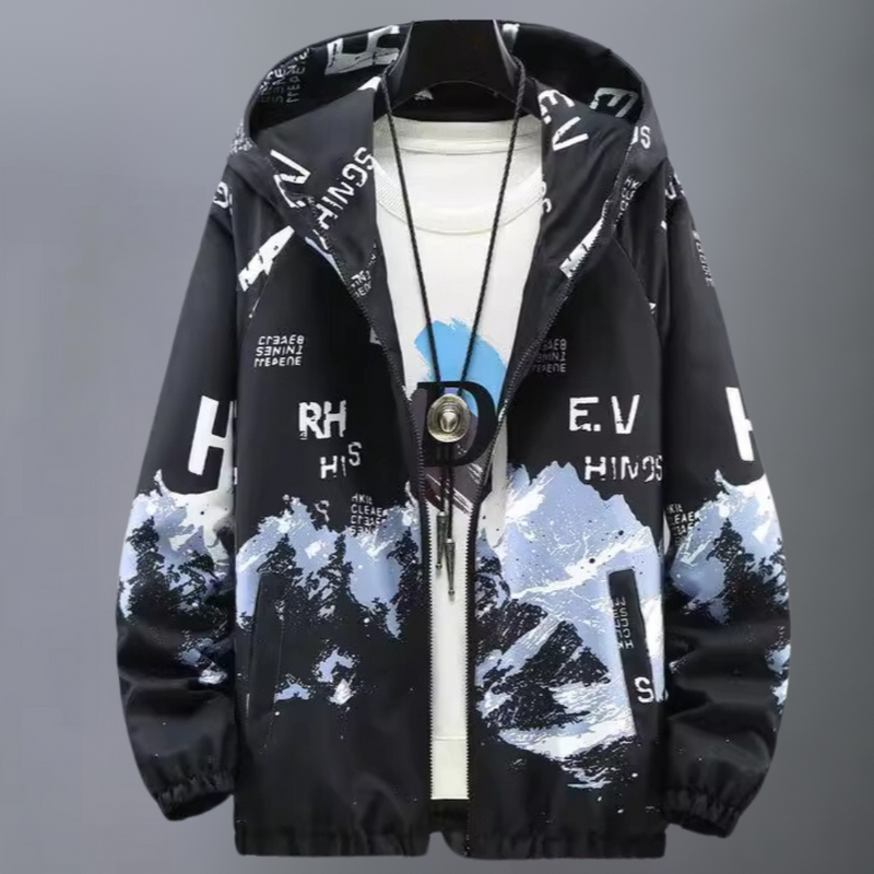 Modische und bequeme Herren-Kapuzenjacke