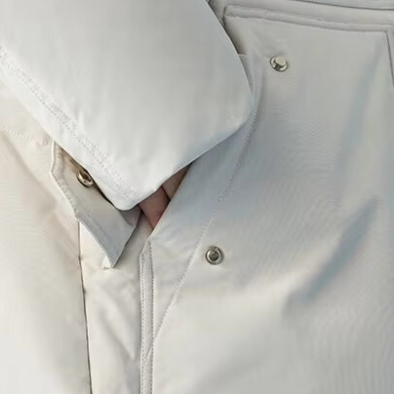 Warmer Wintermantel mit Kapuze für Herren
