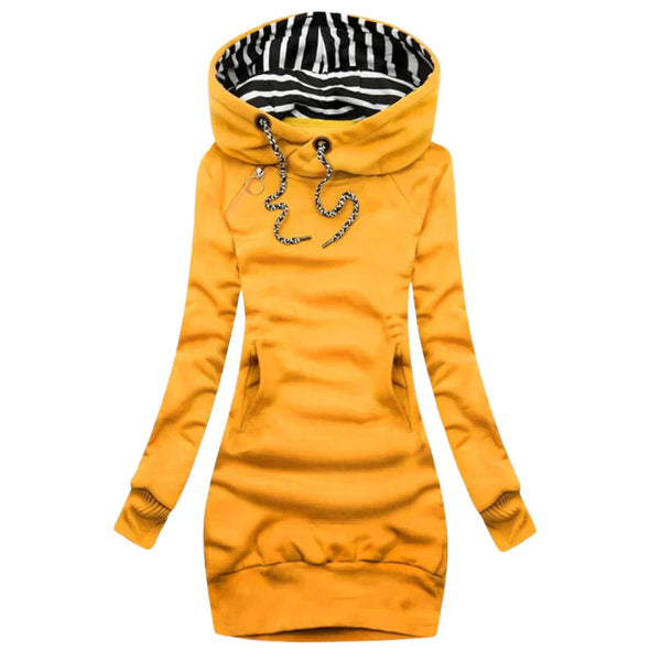 Bequemes - Casual Dress Mit Kapuze für dich