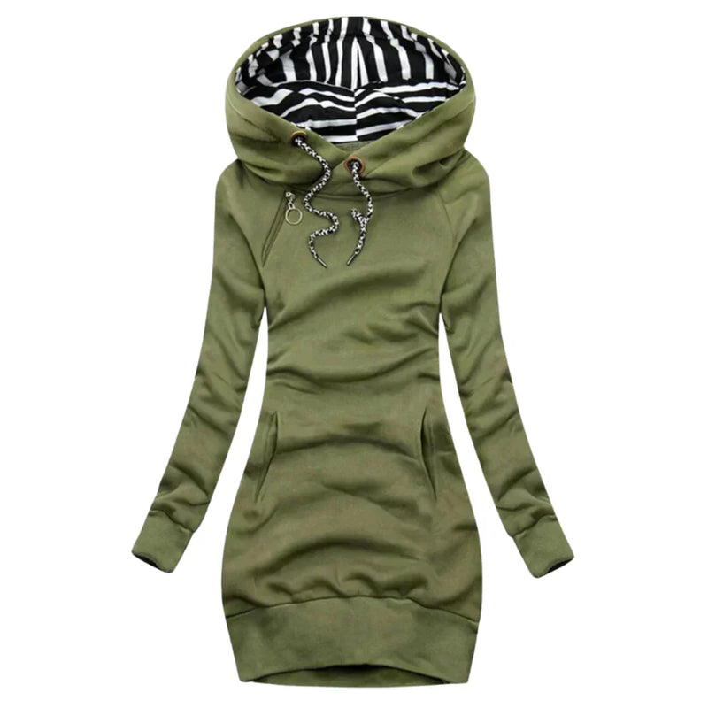 Bequemes - Casual Dress Mit Kapuze für dich