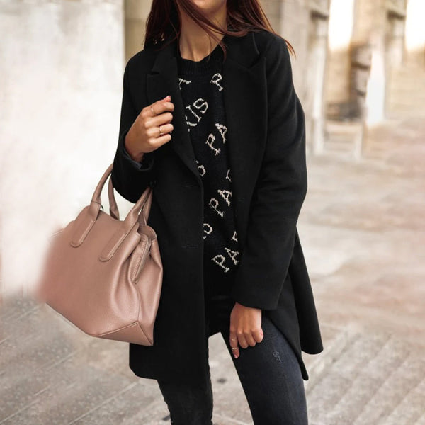 Eleganter warmer Wintermantel für Damen