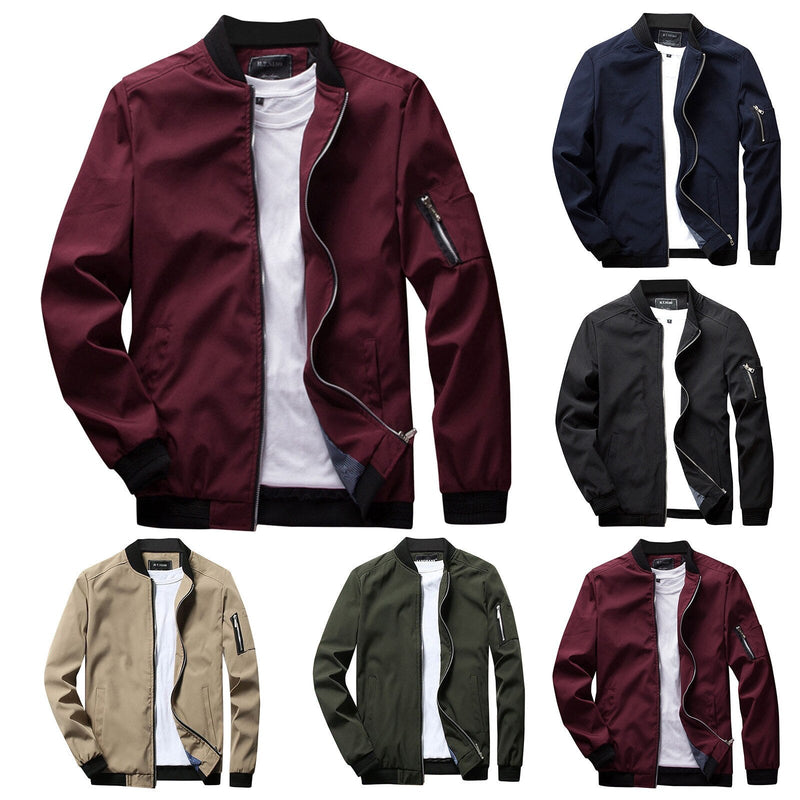 Stylische und leichte Sommerjacke für Männer