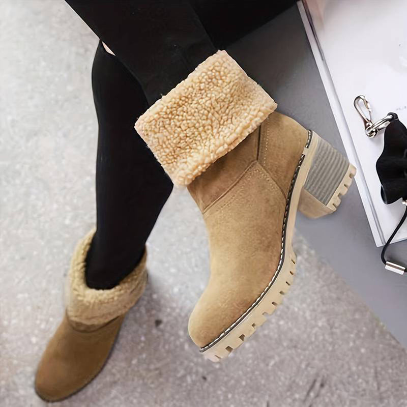Elegante und warme Winterstiefel für stilbewusste Frauen