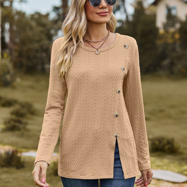 Carlotta - Stylischer Pullover mit langärmeligem Komfort
