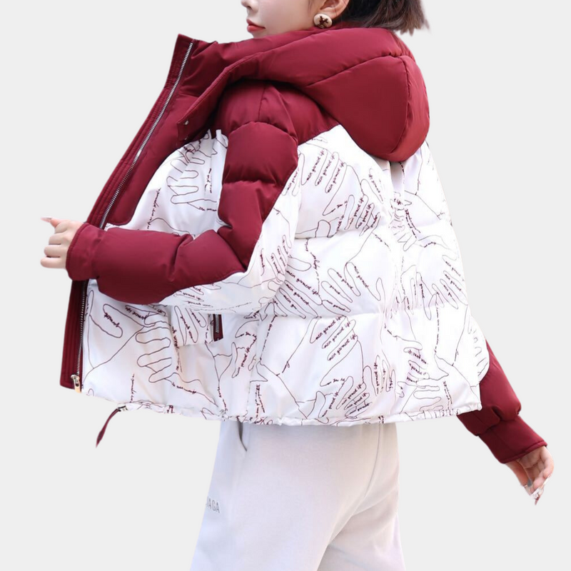 Warme und stilvolle Damenjacke