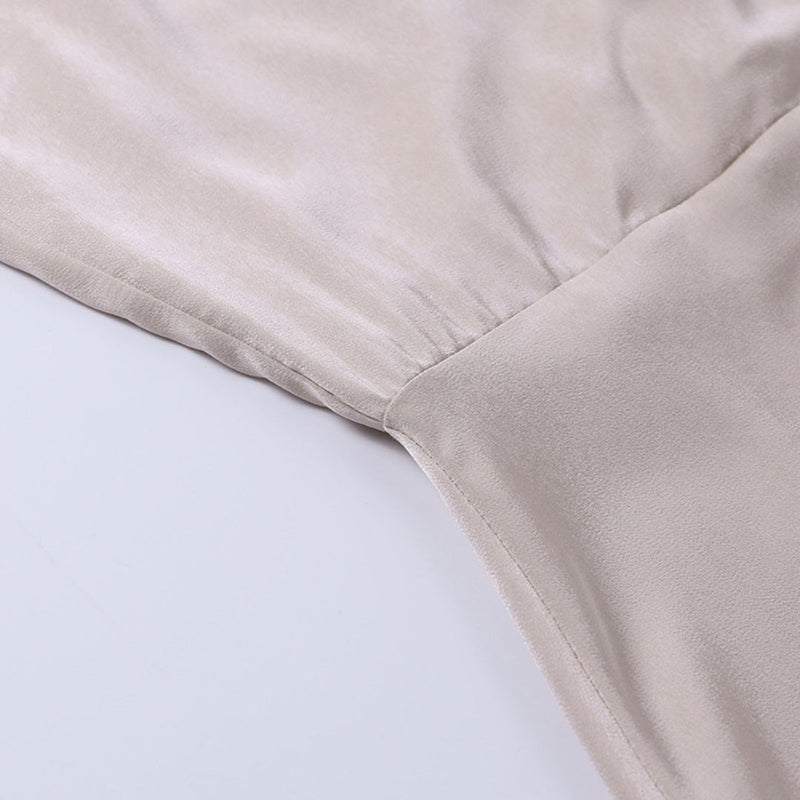 Bequemes Ibiza Style Sommerkeid aus Satin für dich