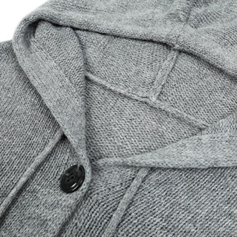 Elegante und weiche Kapuzenjacke