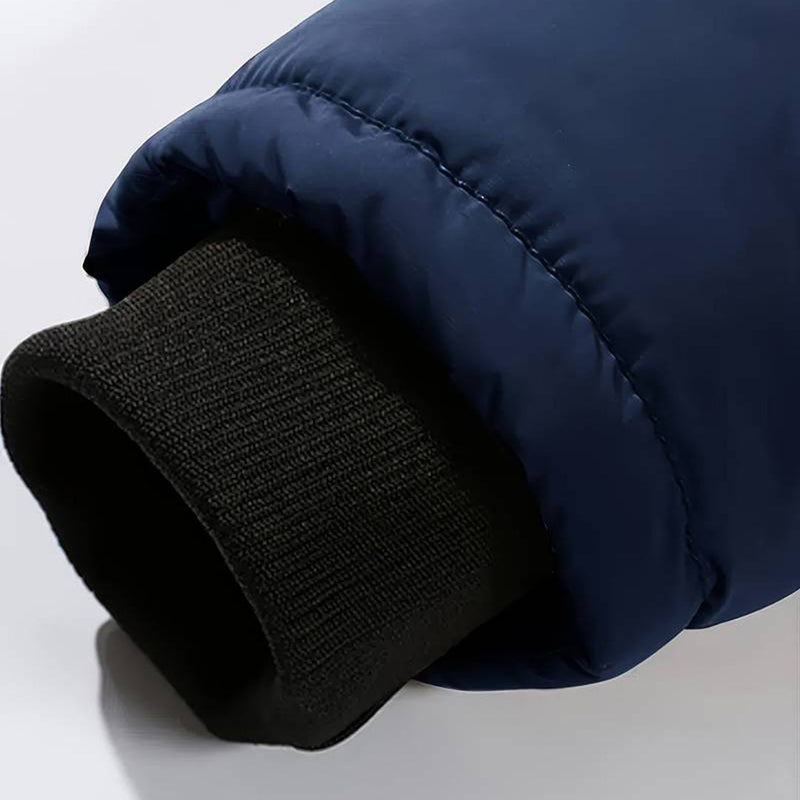 Wärmender Parka für Herren mit Kapuze
