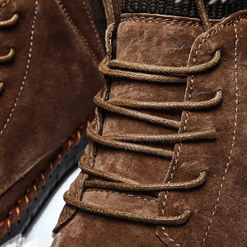 Elegante Herrenstiefel aus echtem Leder