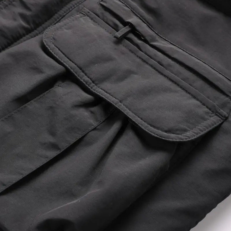 Warme Winterjacke für Herren mit Kapuze