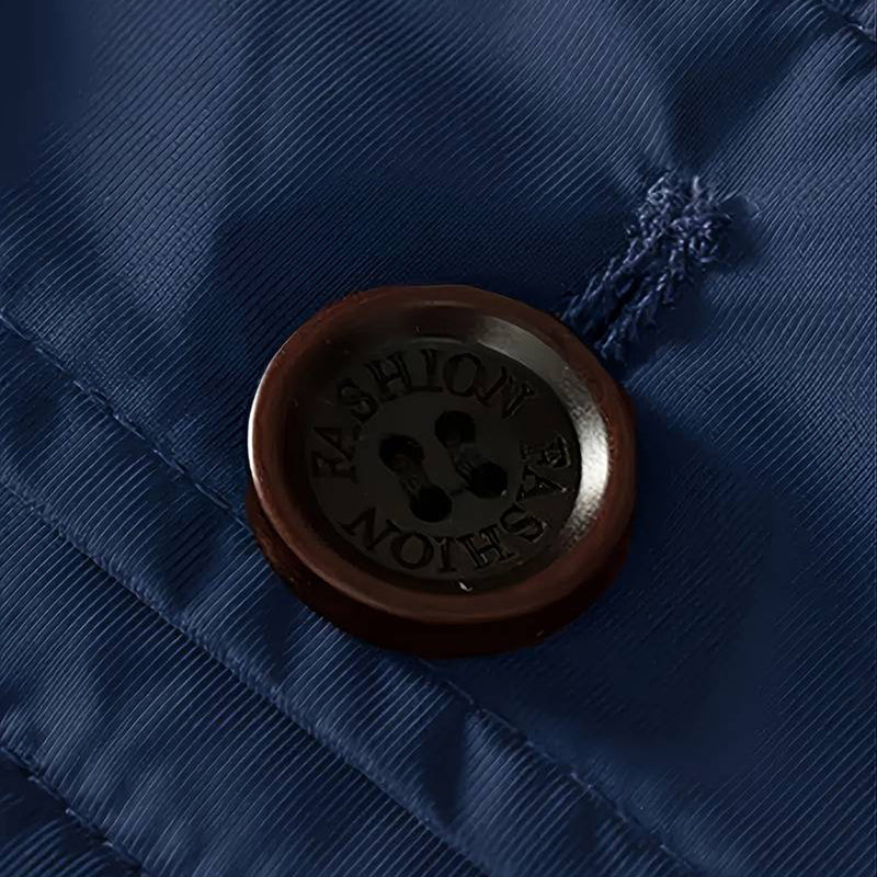 Wärmender Parka für Herren mit Kapuze