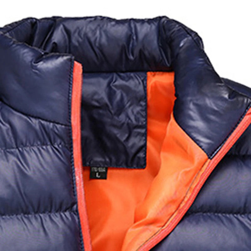 Warmer und eleganter Pufferjacke