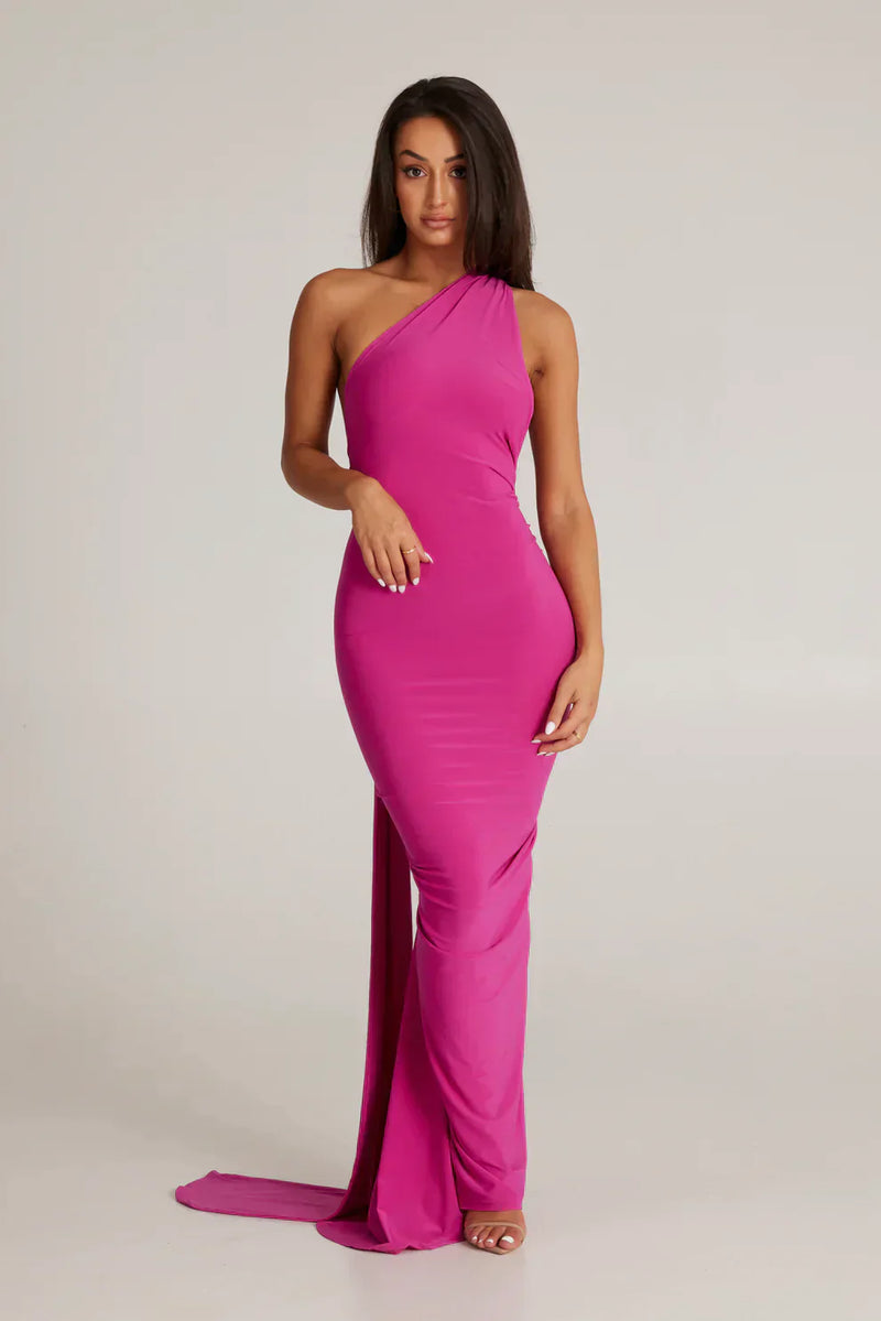 Elegantes Maxikleid Mit Schulter-Cut-Out Für Damen